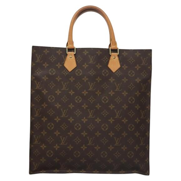 LOUIS VUITTON Monogram Sac Plat Hand Bag M51140 - Picture 13 of 16